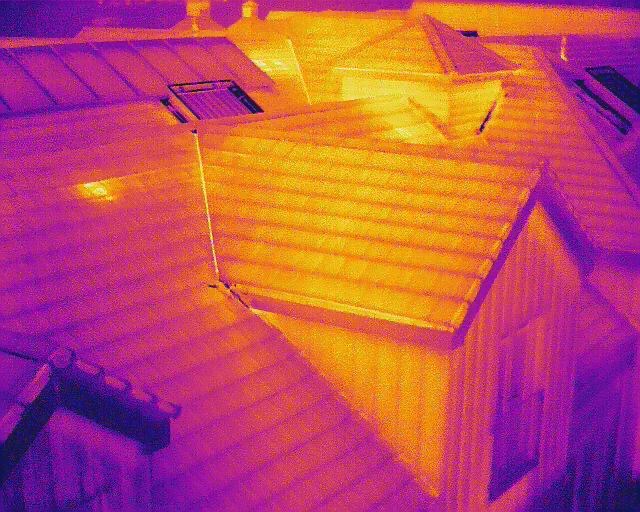 Thermal Imaging Roof Survey Image Atherton